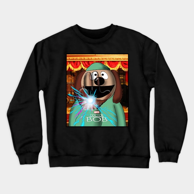 Dr Strangebob Crewneck Sweatshirt by TechnoRetroDads